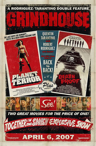 P&oacute;ster final de Grindhouse